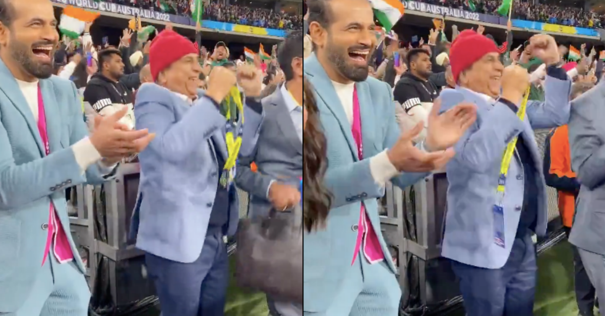 IND vs PAK: Watch - Sunil Gavaskar Jumps In Joy After India's Win Against Pakistan