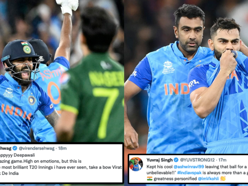 Twitter Reacts As Virat Kohli's Remarkable Knock Helps India Defeat Pakistan In T20 World Cup 2022 Thriller At MCG