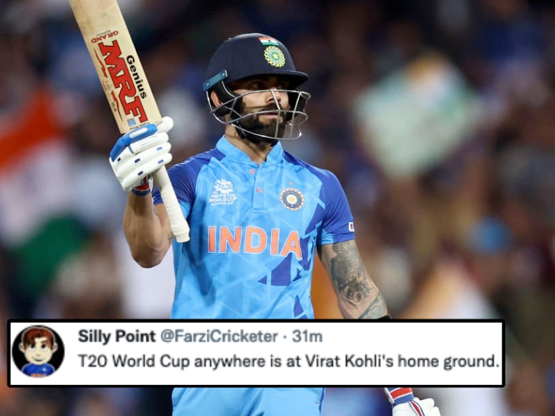 “Outrageous Batting” – Twitter Hails King Virat Kohli As He Smashes Yet Another Fifty In ICC T20 World Cup 2022