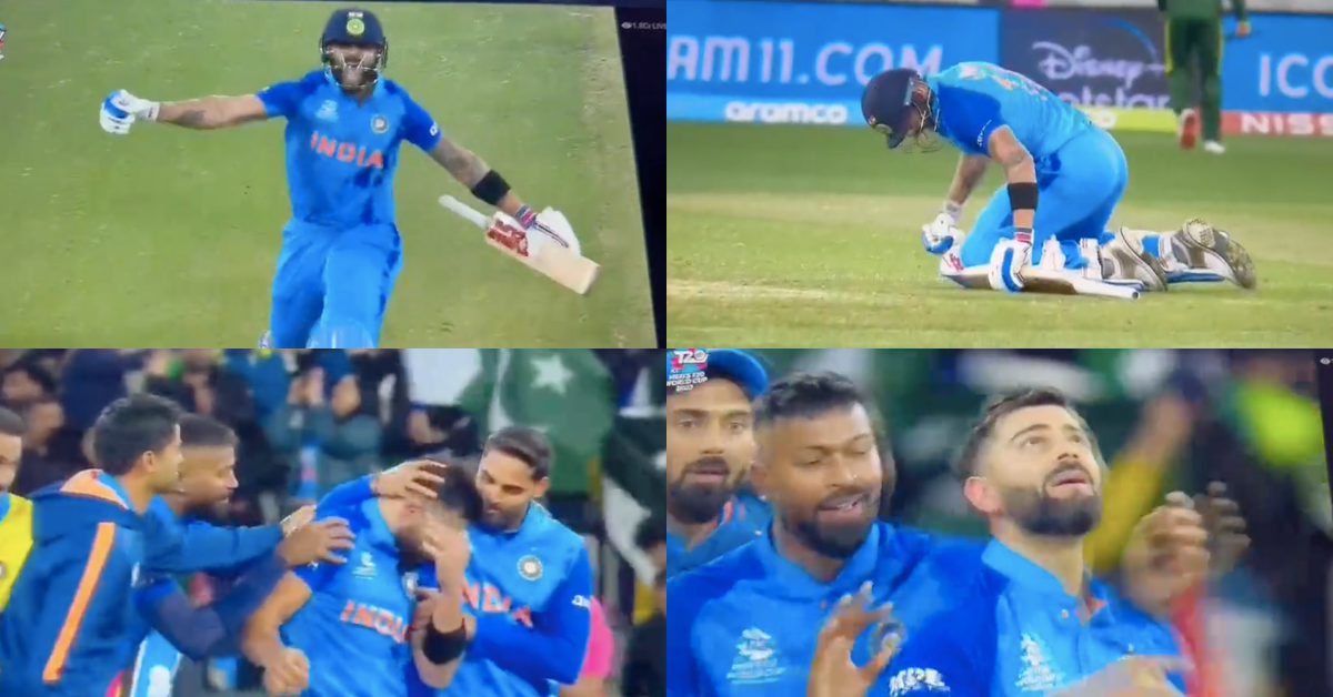 Watch: Virat Kohli Almost Breaks Down In Tears After Powering India To Epic Win Against Pakistan