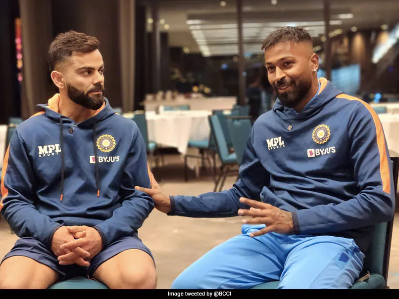 Hardik Pandya and Virat Kohli
