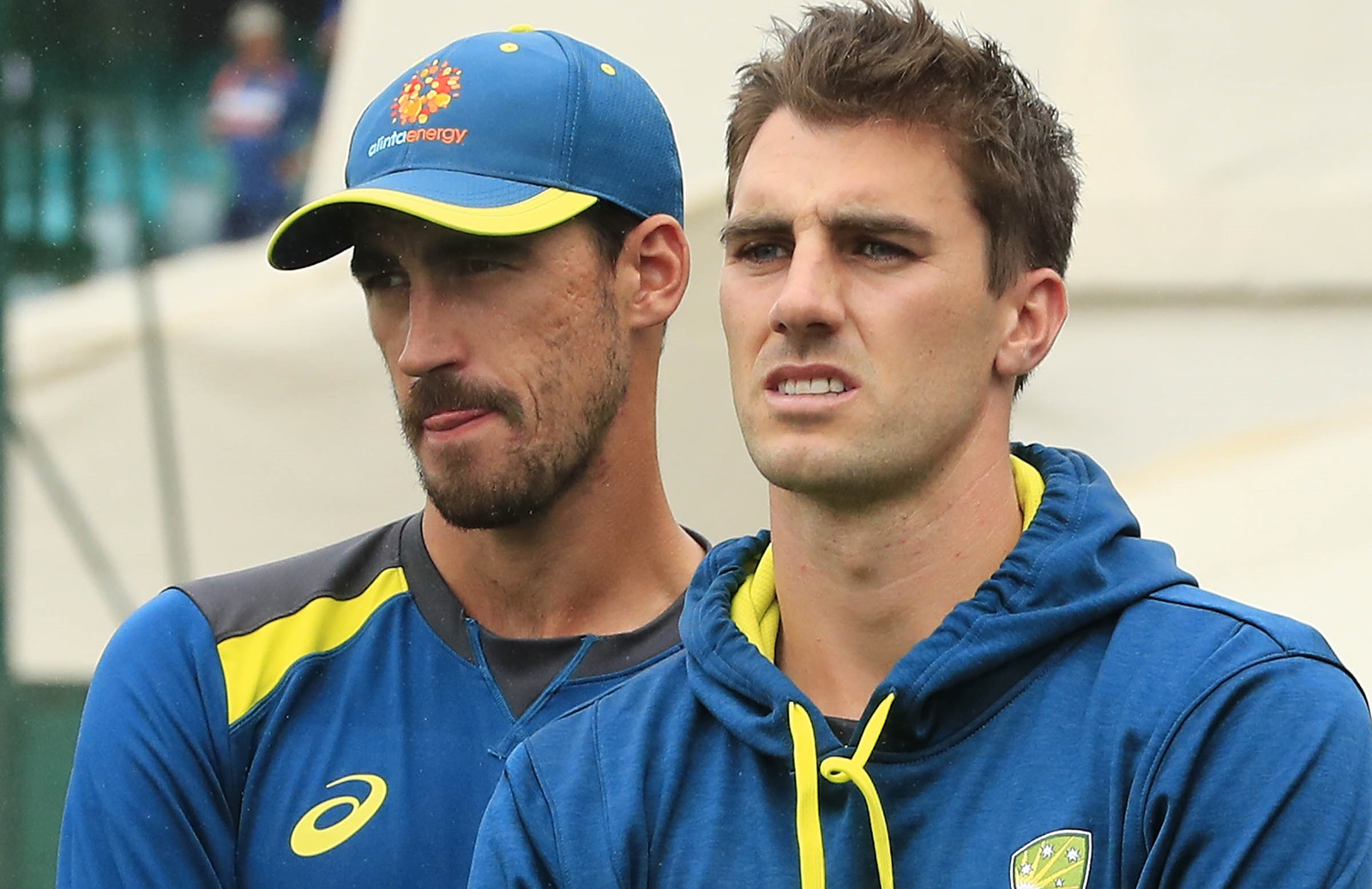 Pat Cummins and Mitchell Starc