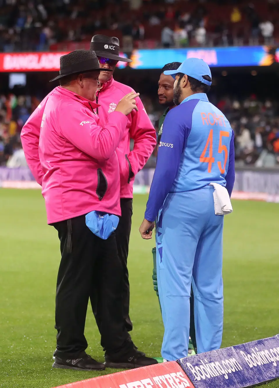 Shakib al Hasan and Rohit Sharma