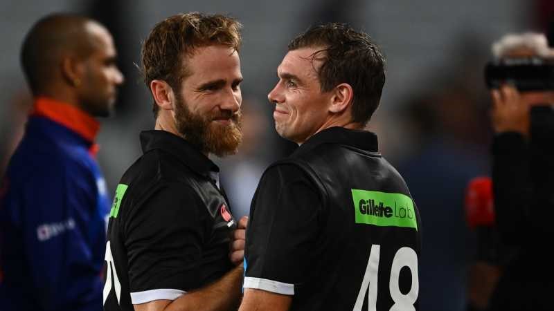 Kane Williamson and Tom Latham