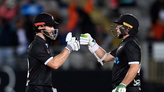 Kane Williamson and Tom Latham