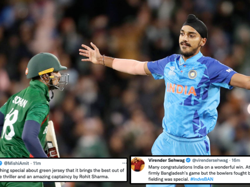 Twitter Reacts As India Inch Closer To Semis With A 5-Run Win Over Bangladesh In ICC T20 World Cup 2022