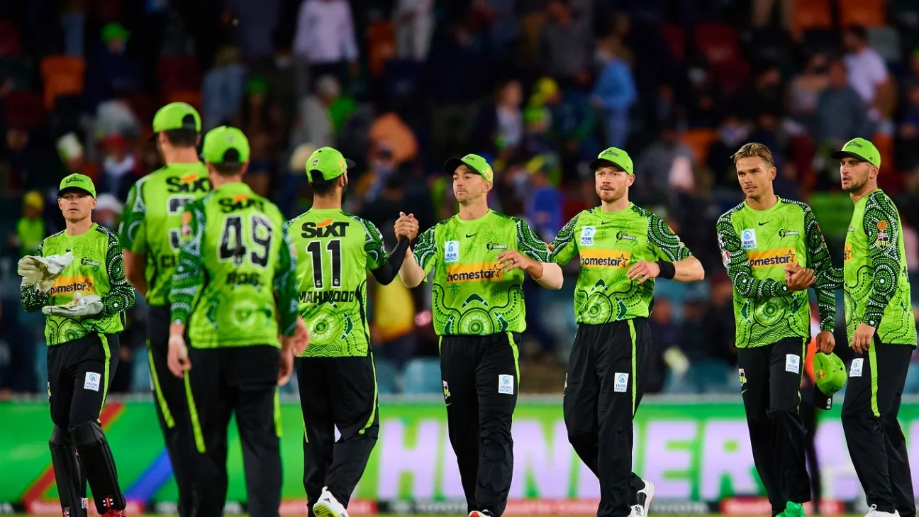 Big Bash League Live Score; BBL Live Score; Sydney Thunder vs Adelaide Strikers Live Score