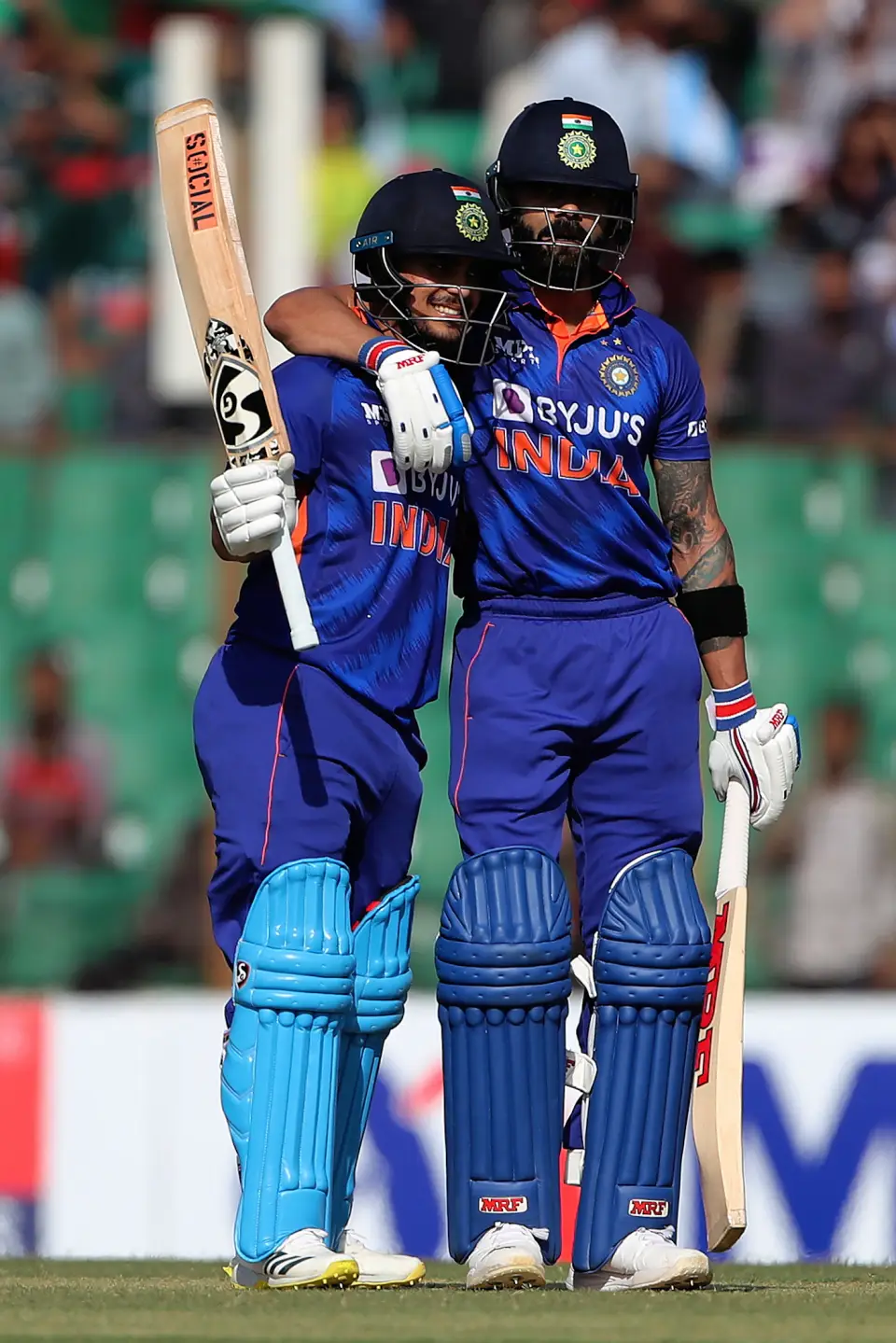 Ishan Kishan and Virat Kohli (PC-Getty Images)