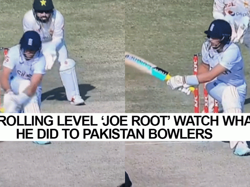 Watch: Joe Root Mocks Pakistan As He Bats Left-handed In PAK vs ENG Rawalpindi Test