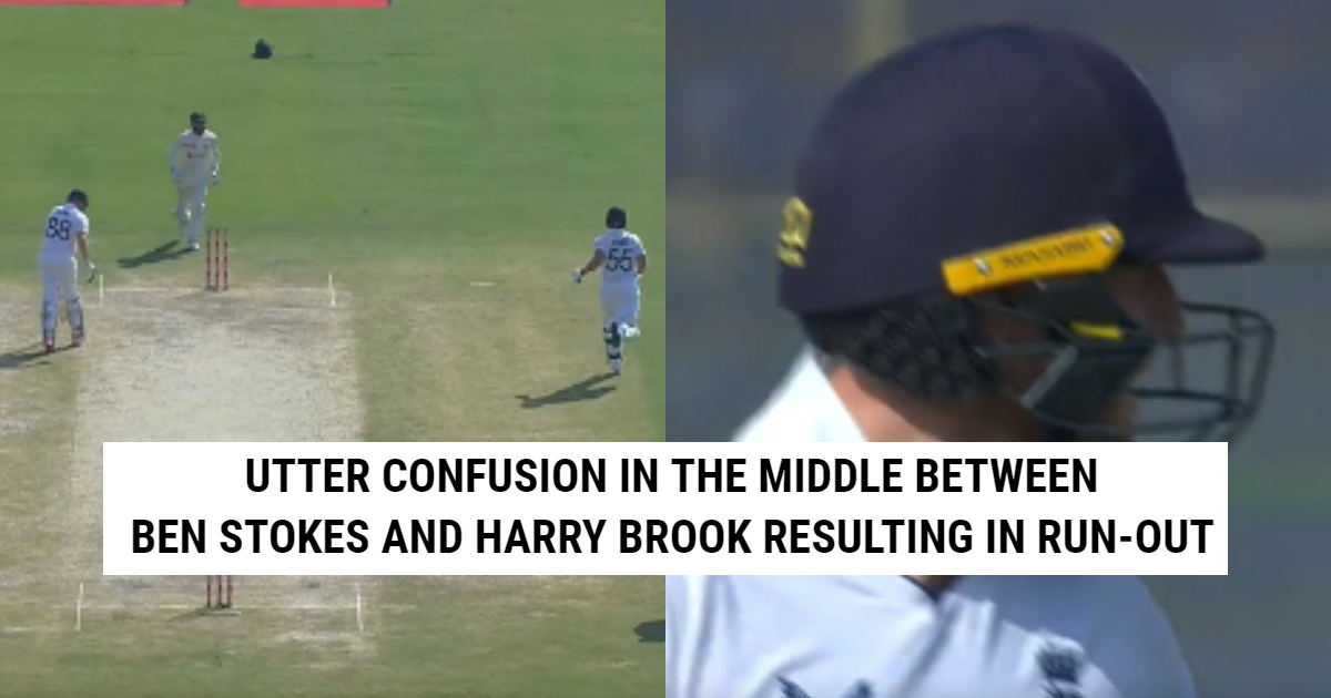 PAK vs ENG: Watch- Massive Confusion Between Ben Stokes & Harry Brook In 3rd Test Match Against Pakistan