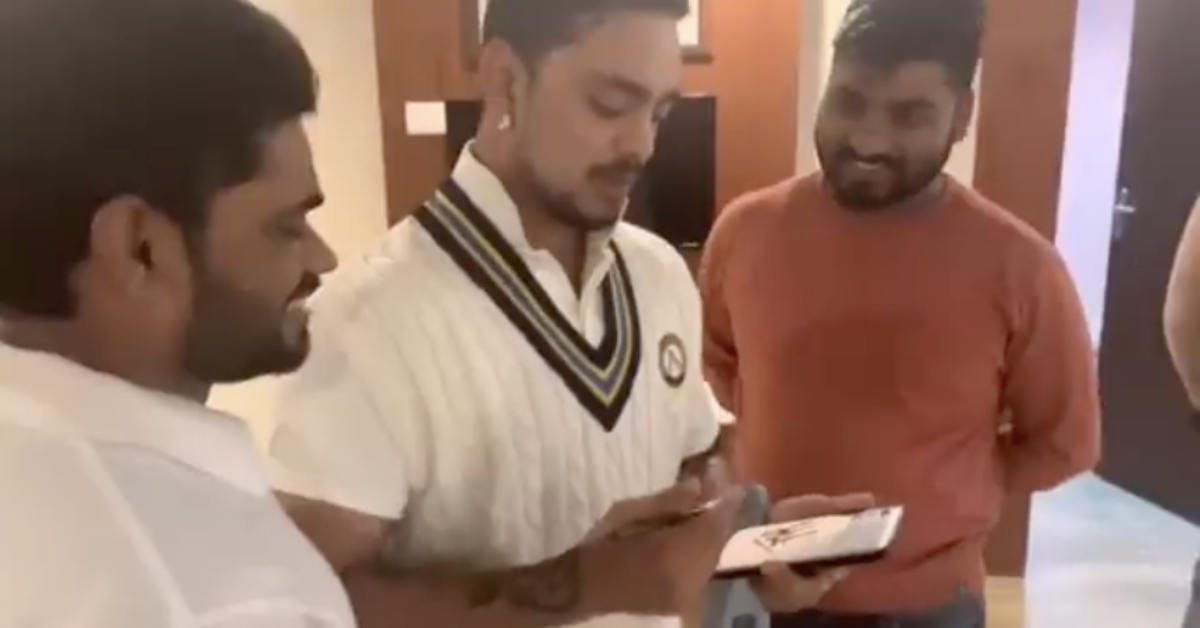 "Haven't Reached That Level": Watch - Ishan Kishan Hesitates To Give Autograph To Fan Beside MS Dhoni's Autograph