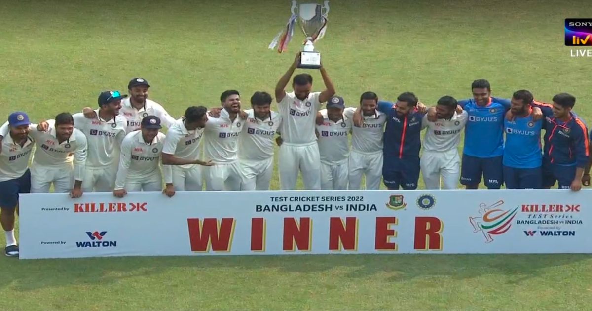IND vs BAN: Watch- KL Rahul Hands Over The Series Winning Trophy To Jaydev Unadkat In A Special Gesture