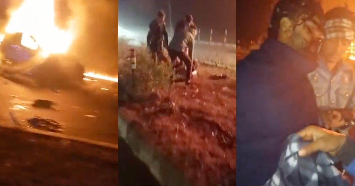 Rishabh Pant Accident Video