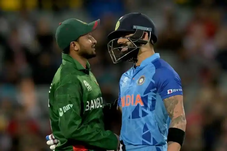 Shakib Al Hasan and Virat Kohli