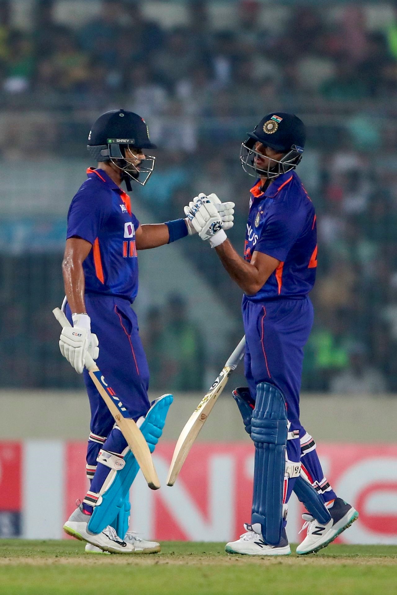 Shreyas Iyer and Axar Patel