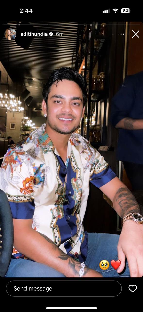 Ishan Kishan Girlfriend Aditi Hundia Reacts After The Latter Scores His Maiden Double Century