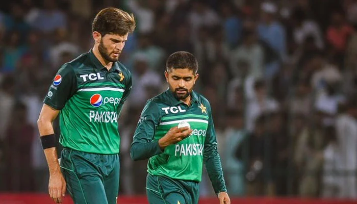 Shaheen Afridi and Babar Azam