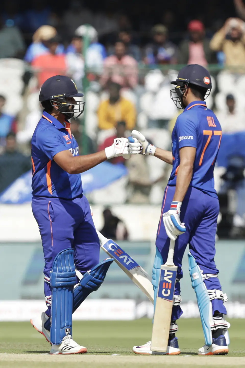 Rohit Sharma and Shubman Gill (PC-AP)