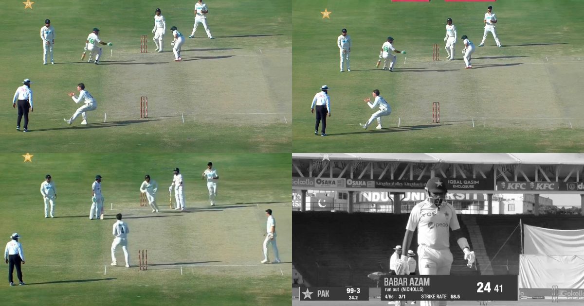PAK vs NZ: Watch – Babar Azam And Imam-ul-Haq Involved In A Comical Run-out, Both Exchange Words After The Incident