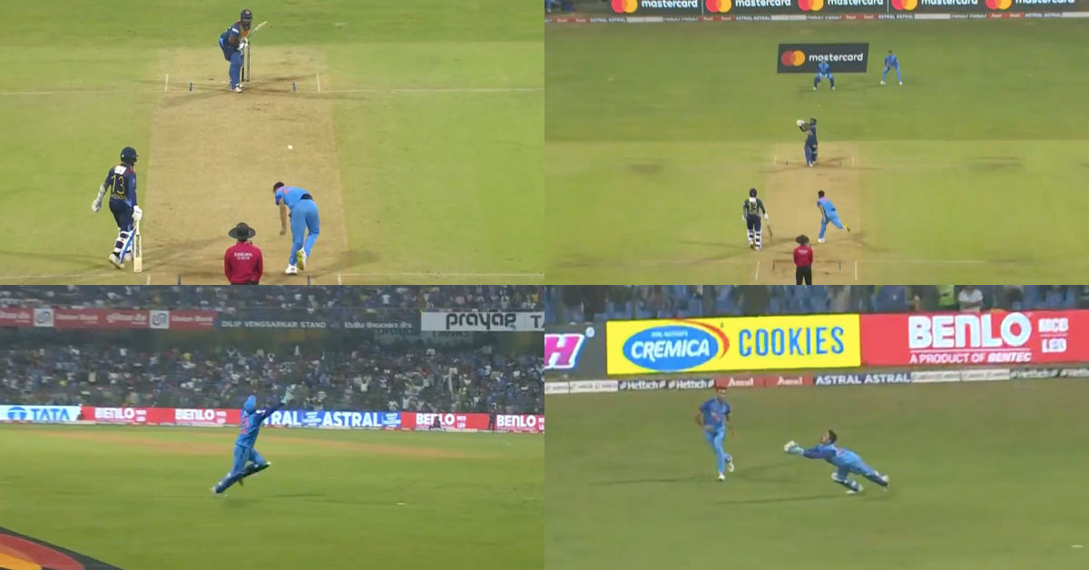 IND vs SL: Watch - Umran Malik Gets Rid Of Charith Asalanka As Ishan Kishan Takes A Jaw Dropping Catch In 1st T20I