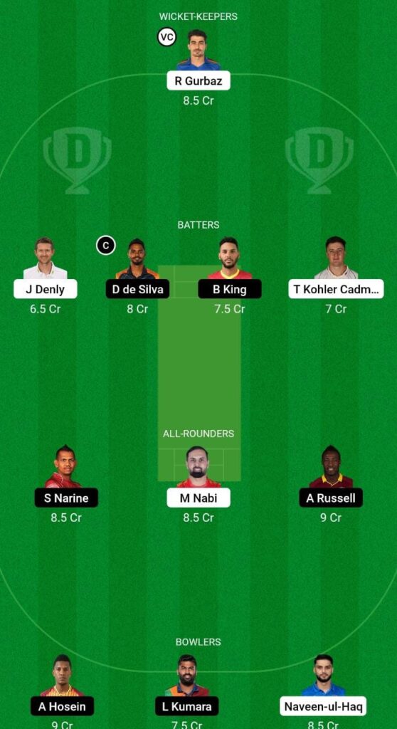 SJH vs ABD Dream11 Prediction Fantasy Cricket Tips Dream11 Team UAE T20 