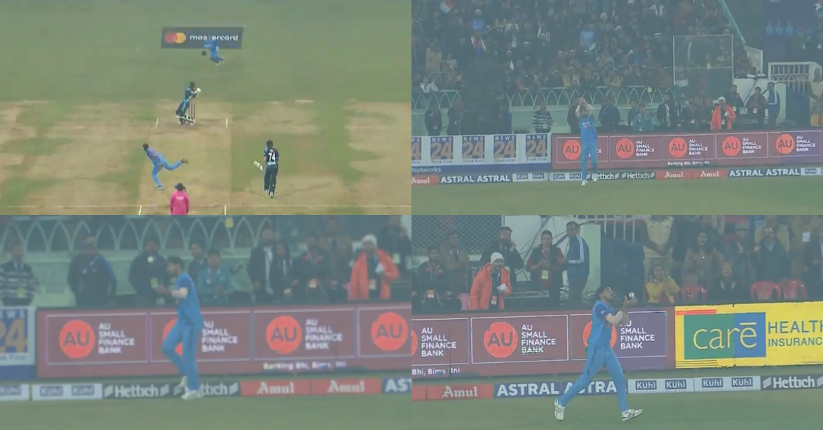 IND vs NZ: Watch - Arshdeep Singh Takes A Jaw Dropping Catch Of Michael Bracewell In 2nd T20I Match Against New Zealand
