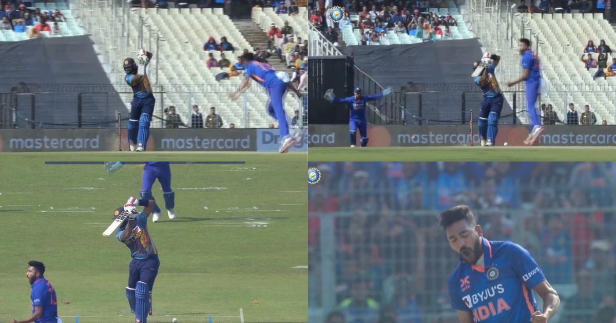 IND vs SL: Watch – Mohammed Siraj Cleans Up Avishka Fernando As The Latter Drags Onto His Stumps