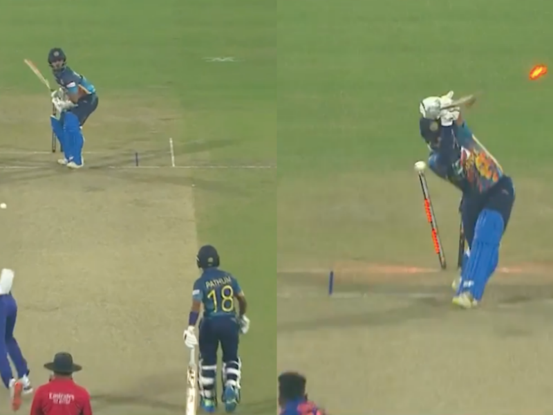 IND vs SL: Watch – Mohammed Siraj Rips Through The Defence And Castles Kusal Mendis With A Stunning Delivery