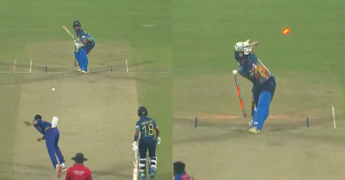 IND vs SL: Watch – Mohammed Siraj Rips Through The Defence And Castles Kusal Mendis With A Stunning Delivery