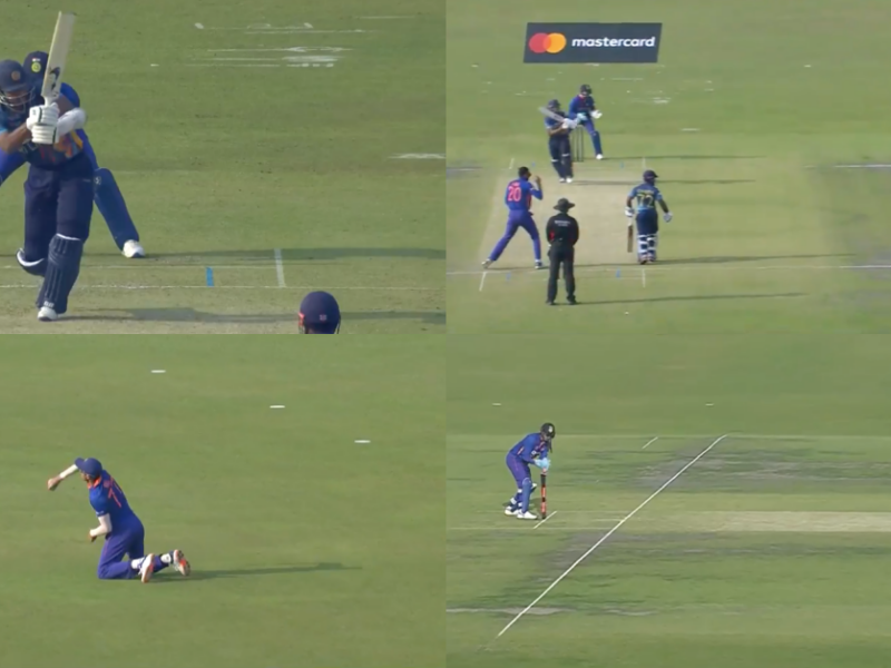 IND vs SL: Watch – Debutant Nuwanidu Fernando Gets Run-Out As Shubman Gill Produces A Splendid Fielding Effort In 2nd ODI