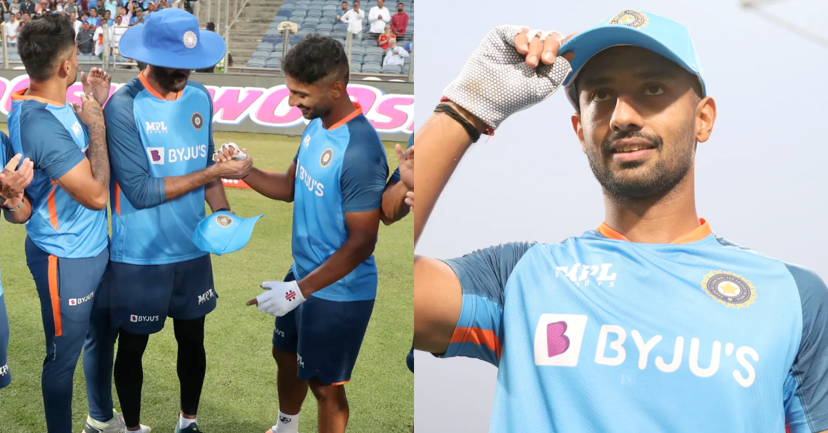 IND vs SL: Watch – Rahul Tripathi Receives His T20I Debut Cap From India Batting Coach Vikram Rathour