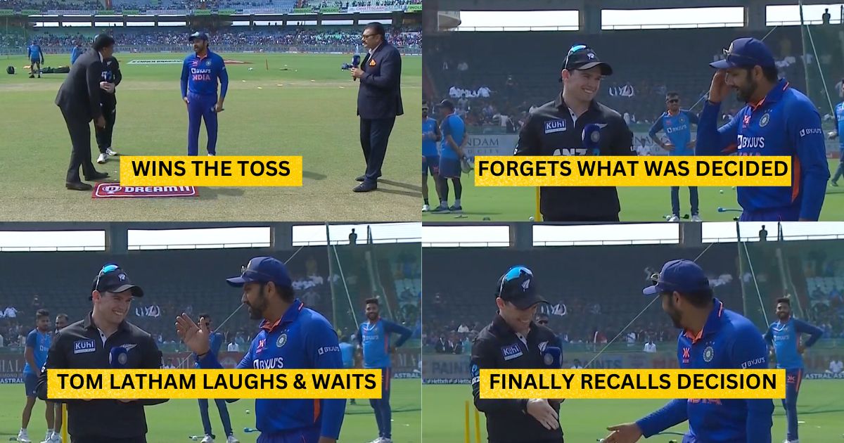 IND vs NZ: Watch- Rohit Sharma Forgets To Call His Decision At The Toss, Leaves Ravi Shastri In Splits