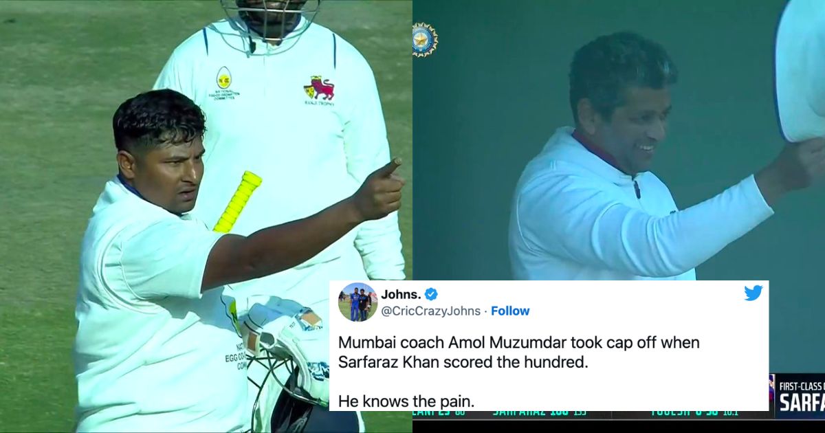 "Tu Bol Ke Nahi Khel Ke Jawaab Dena"- Twitter Reacts As Sarfaraz Khan Hits Another Ton For Mumbai