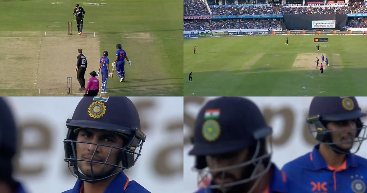 IND vs NZ: Watch: Comical Mix-up Between Shubman Gill And Shardul Thakur Leads To Hilarious Run Out