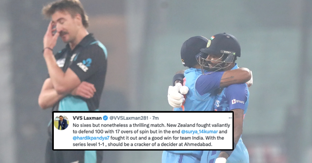 Twitter Reacts As India Register A Nervy 6-wicket Win In Low-scoring Lucknow T20I To Level The Series vs New Zealand