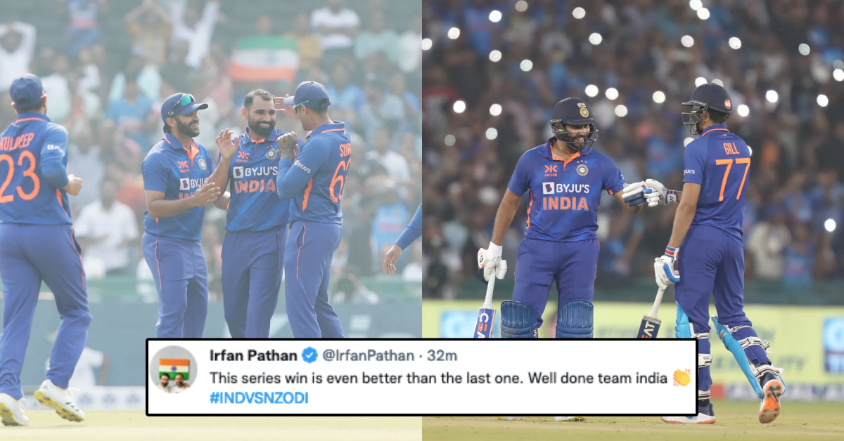 Twitter Reacts As India Crush New Zealand In 2nd ODI On The Back Of Bowlers' Dominance To Seal The Series