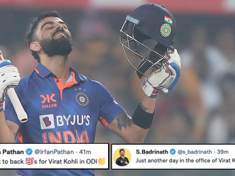 “No One Is Better” – Twitter Reacts As King Virat Kohli Smashes His Remarkable 45th ODI Century In Guwahati ODI vs Sri Lanka