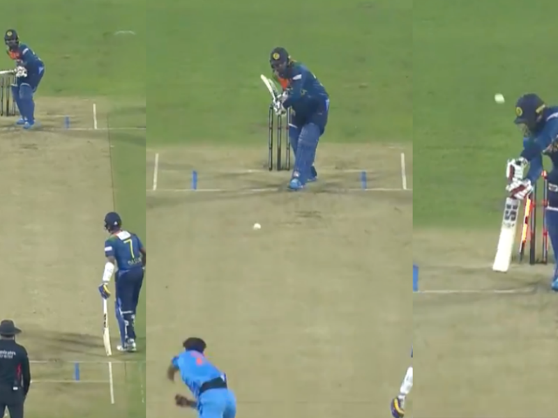 IND vs SL: Watch - Umran Malik Rattles Wanindu Hasaranga's Stumps In The 2nd T20I Match At Pune