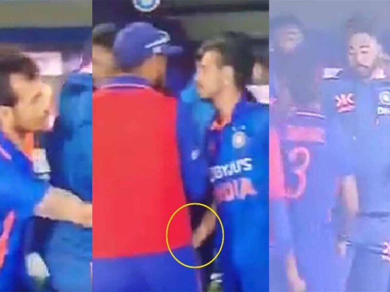 Watch- Yuzvendra Chahal Embarrasses Shahbaz Ahmed With Inappropriate Antics