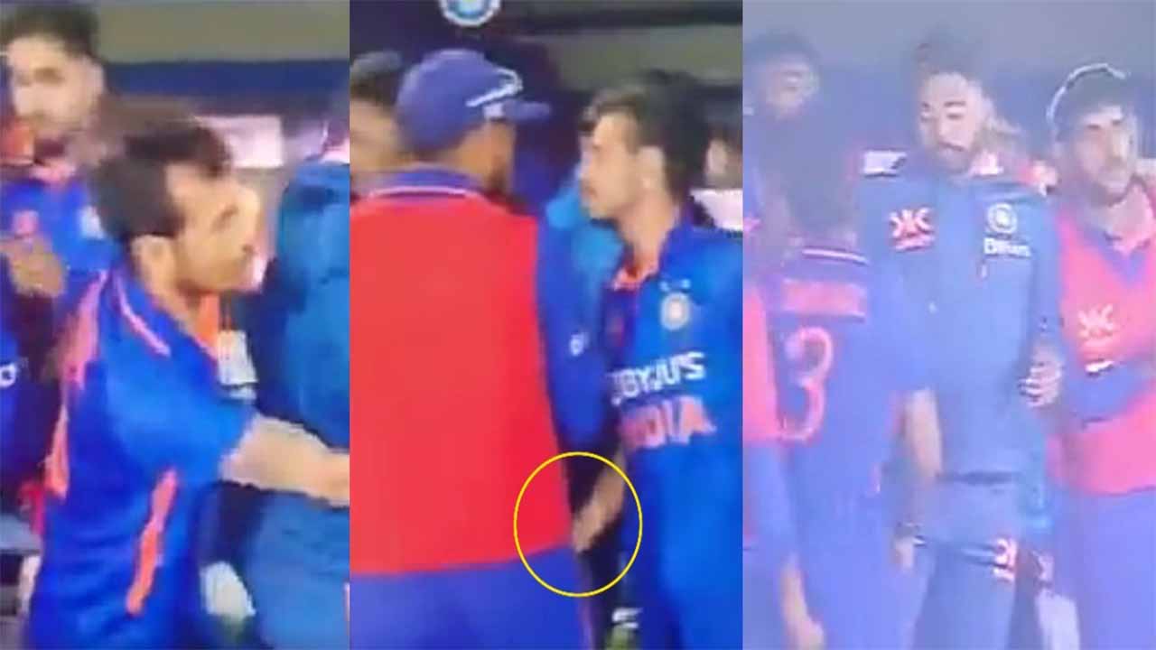Watch- Yuzvendra Chahal Embarrasses Shahbaz Ahmed With Inappropriate Antics