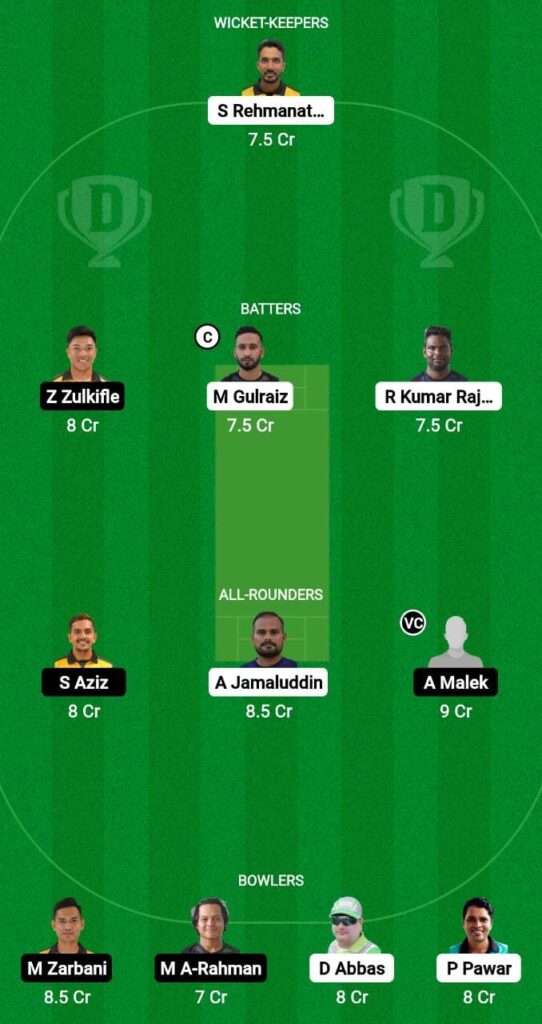 TO vs SOH Dream11 Prediction Fantasy Cricket Tips Dream11 Team MCA T10 Bash