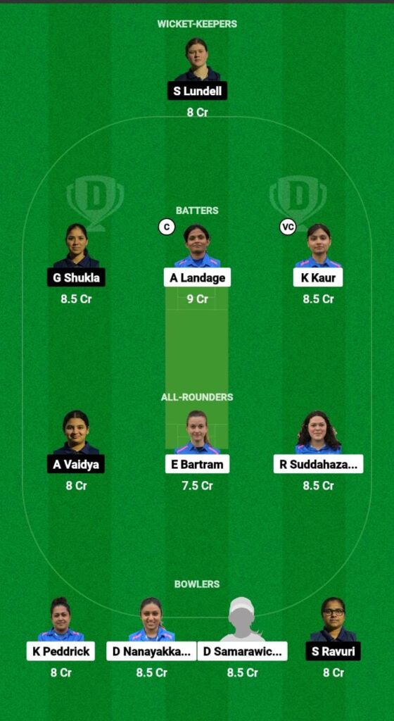 ITA-W vs SWE-W Dream11 Prediction Fantasy Cricket Tips Dream11 Team FanCode ECI Women Gibraltar 
