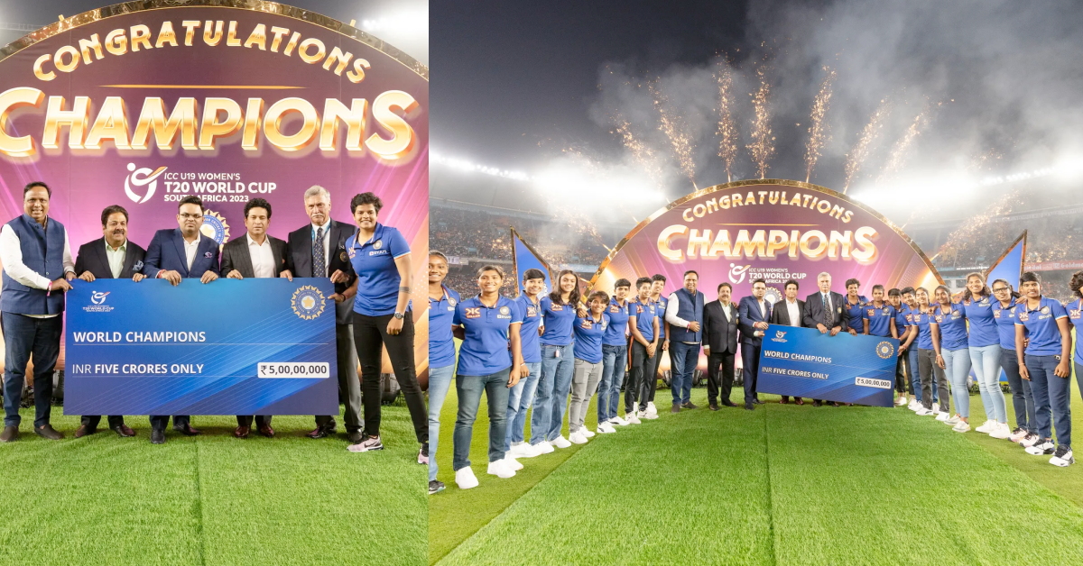 Watch: BCCI Felicitates Victorious India U-19 Women's T20 World Cup Team