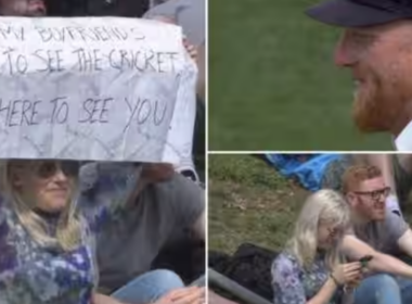 I'm Here To See You: Watch- Ben Stokes Left Stunned As New Zealand Fan Dumps Her Boyfriend To Woo The English Captain