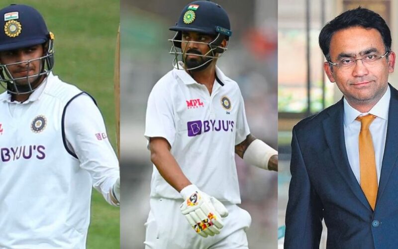 Shubman Gill KL Rahul Saba Karim