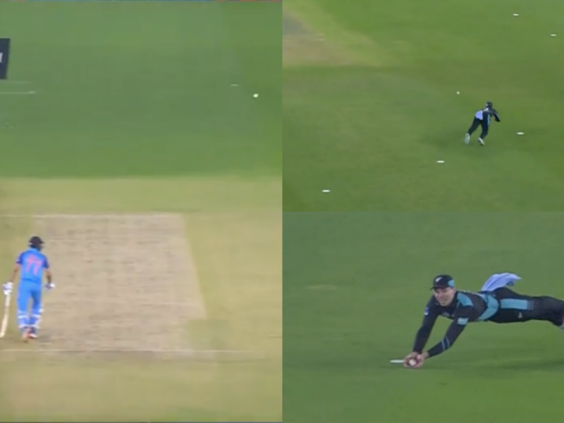 IND vs NZ: Watch - Michael Bracewell Takes A Stunner To Get Rid Of Dangerous Looking Suryakumar Yadav In 3rd T20I Match Against India