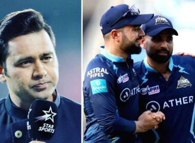 Aakash Chopra, Rashid Khan and Mohammed Shami