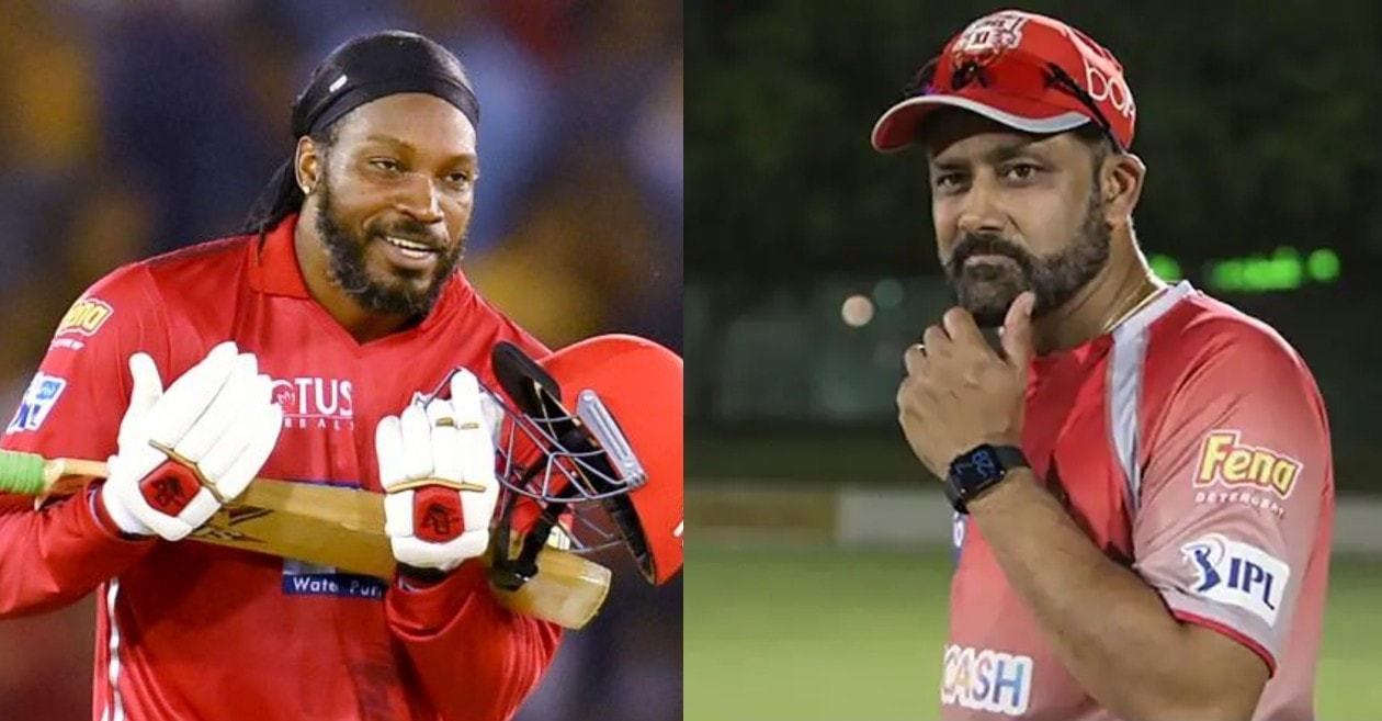 Anil Kumble and Chris Gayle