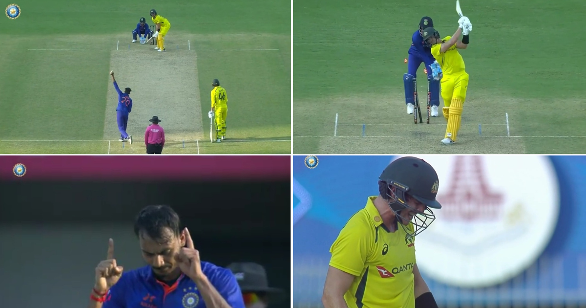 IND vs AUS: Watch- Axar Patel Rattles Sean Abbott's Stumps In 3rd ODI
