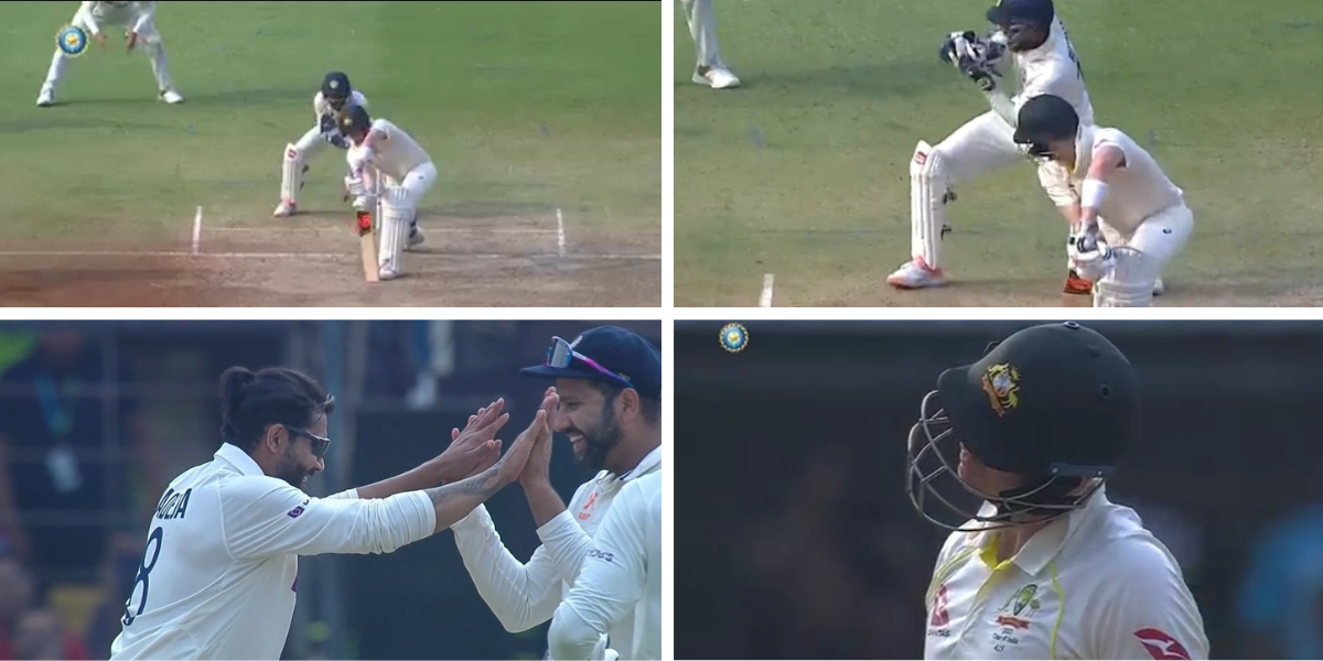 IND vs AUS: Watch - Ravindra Jadeja Gets Rid Of Steven Smith In The 3rd Test Match